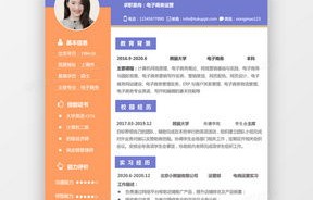 电子商务专业个人能力